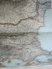 Balkan Peninsula set of 4 maps Bulgaria Serbia Greece 1891 Stieler very detailed