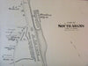 South Adams Hoosic River Berkshire Mass. 1876 detailed uncommon old map