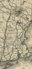 White Mts. New Hampshire 1884 Railroad routes to visit rare large newspaper map