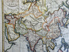 Asia Ottoman Empire Arabia Iran Mughal India Qing Company's Land 1792 Neele map