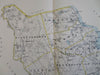 Southern Middlesex County Connecticut Chester Essex Clinton 1893 Hurd coast map