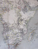 Africa continent cannibals fascinating interior Nile source 1874 Flemming map
