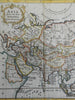 Asia Ottoman Empire Arabia Mughal Indian Qing China & De Gama's Land 1759 map