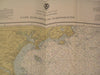 Cape Elizabeth Portsmouth New Hampshire Maine York 1980 vintage nautical map