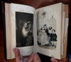 Peterson's Lady's Magazine 1856 bound annual w/ 12 issues fashion plates illustrated