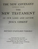New Testament 1946 Nelson Revised beautiful leather bound old book fine binding