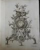 Chippendale Ornament Pattern Book 1846 rare Home Decoration 100 engraved plates