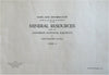 Canadian National Railways Mineral Resources Sept. 1925 informational map book