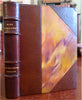 Paul Verlaine French Symbolist Poetry Collection 1926 Limited ed. leather book