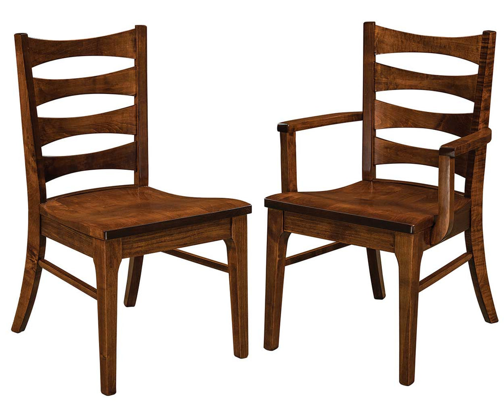 Armanda Solid Wood Dining Chair Double | Home and Timber