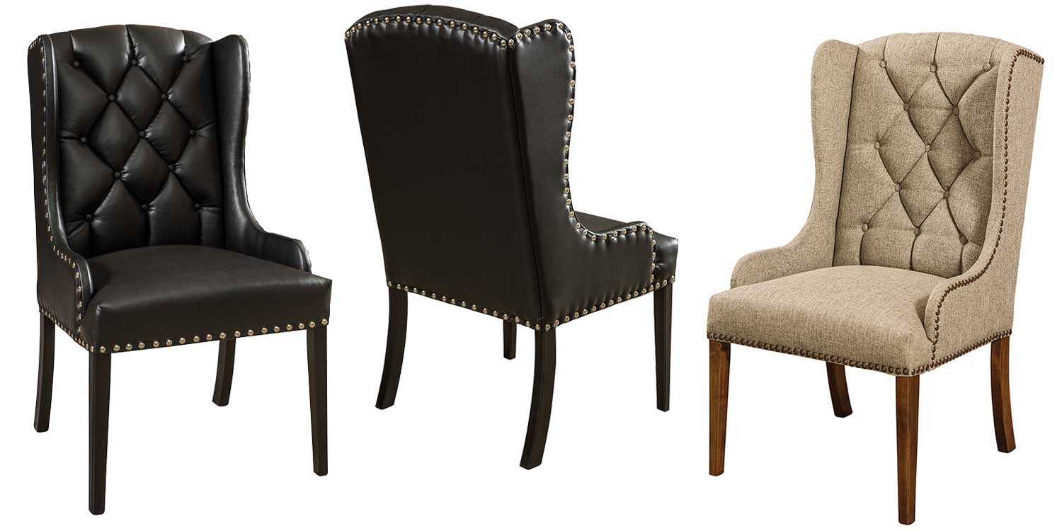 Bradshaw Tufted Upholstered Dining Chairs