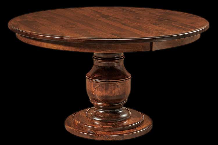 Burlington Round Single Pedestal Table