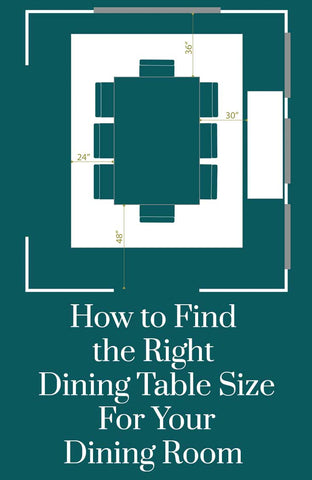 How to Find the Right Dining Table Size