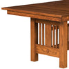 Kingsbury Trestle Table Leaf Self-Store Options | Home and Timber