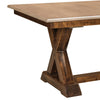 Knoxville Trestle Table Leaf Self-Store Options | Home and Timber