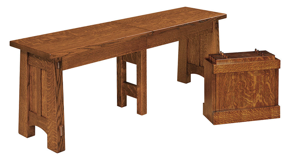 McCoy Expandable Dining Bench | Home and Timber