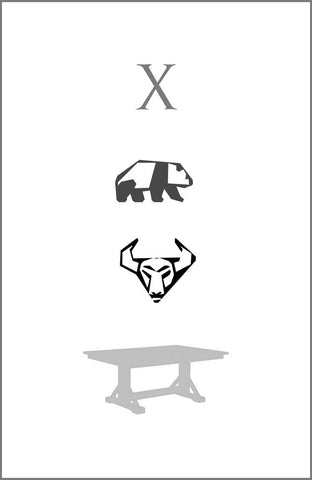 X Panda Bull Table | Expandable Table | Home and Timber