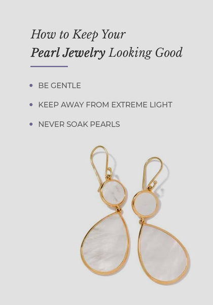 How to take care of pearl jewelry