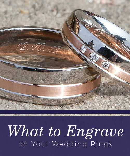 What to Engrave on Your Wedding Rings