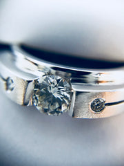 custom-designed ring close up