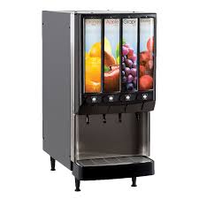 Bunn JDF-4S 4 Flavor Cold Beverage Push Button Juice Dispenser
