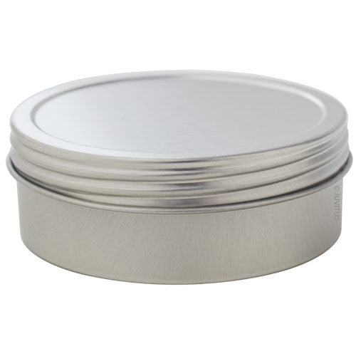 flat tin container