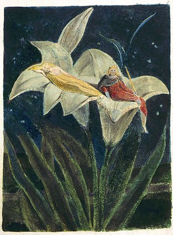 Titania and Oberon by William Blake