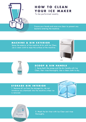 How to clean your Hoshizaki ice maker