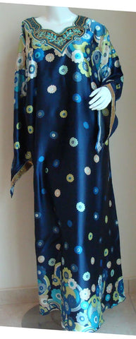 satin kaftan for muslim women