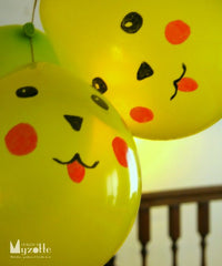 Pikachu balloon decorations