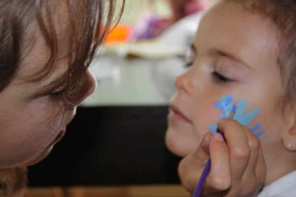 Frozen snowflake makeup