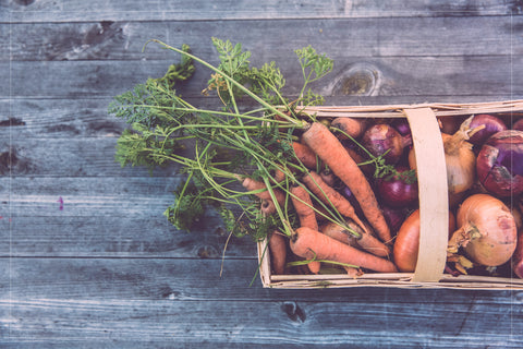 Basket of vegetable 