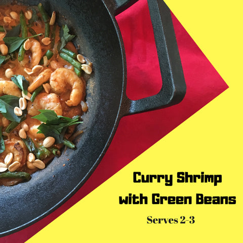 Curry Shrimp With Green Beans