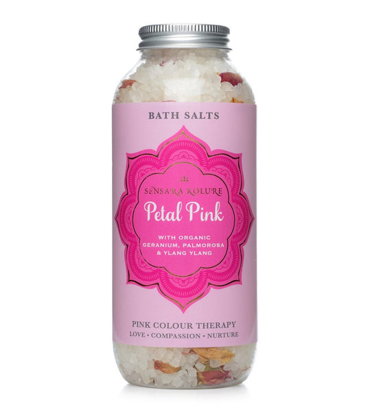 Petal Pink Aromatherapy Bath Salts