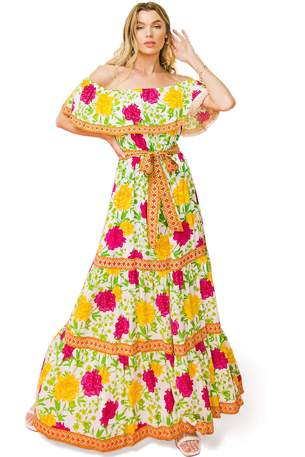 Georgia Floral Maxi Dress