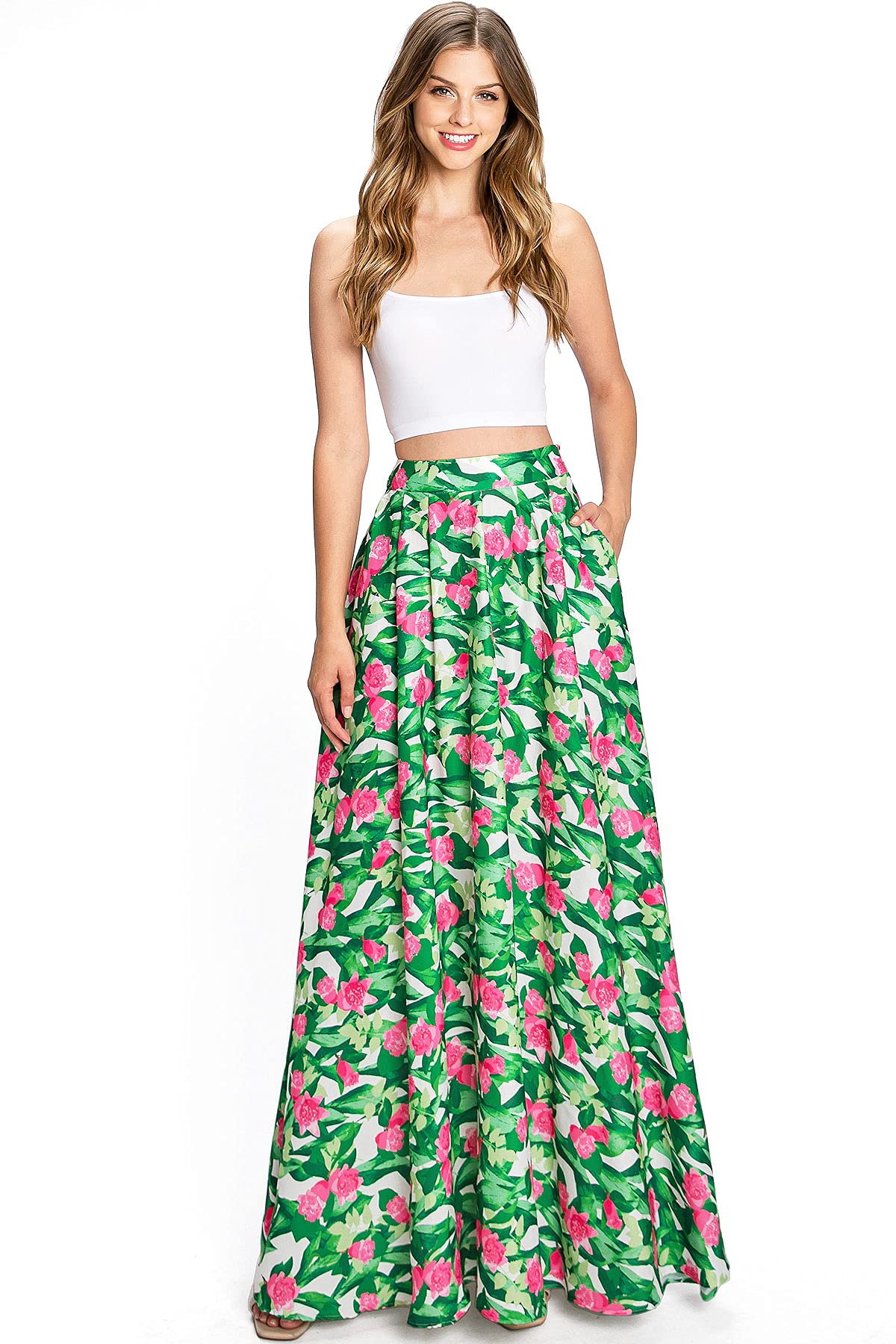 Rose Garden Maxi Skirt