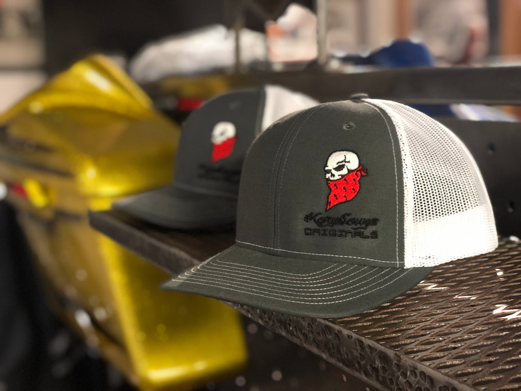 Classic Logo Snapback White/Grey