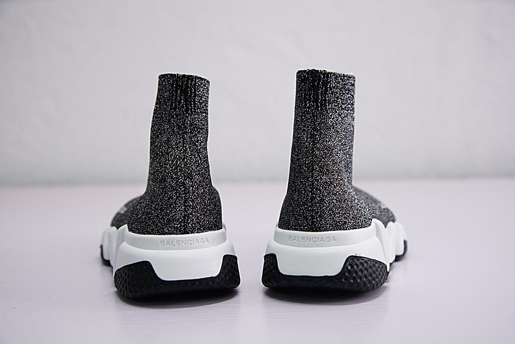 balenciaga speed stretch knit mid sneakers