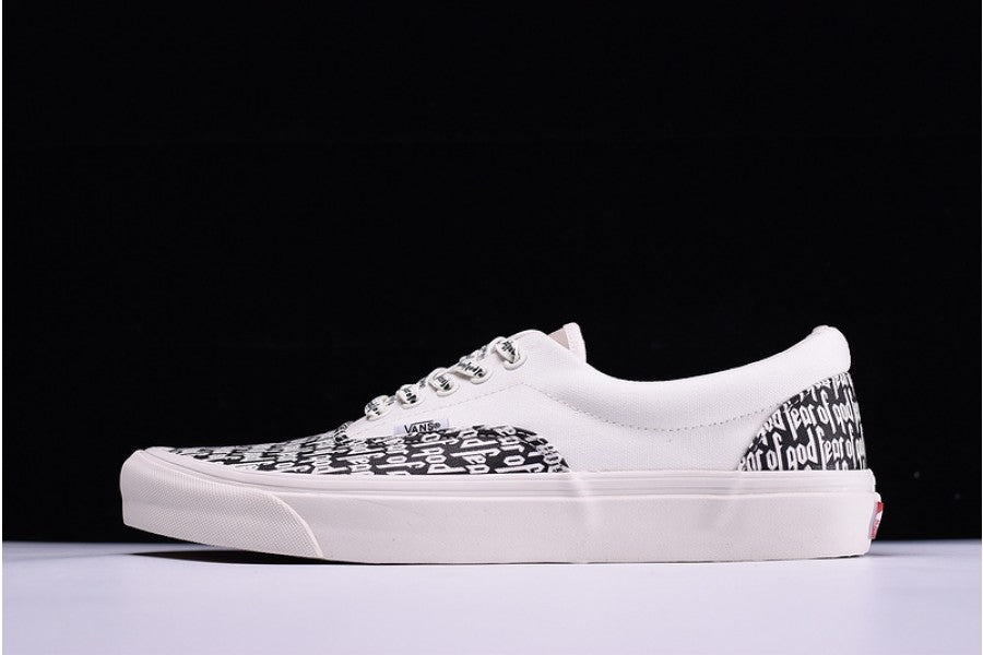 vans era 95 dx fear of god white black