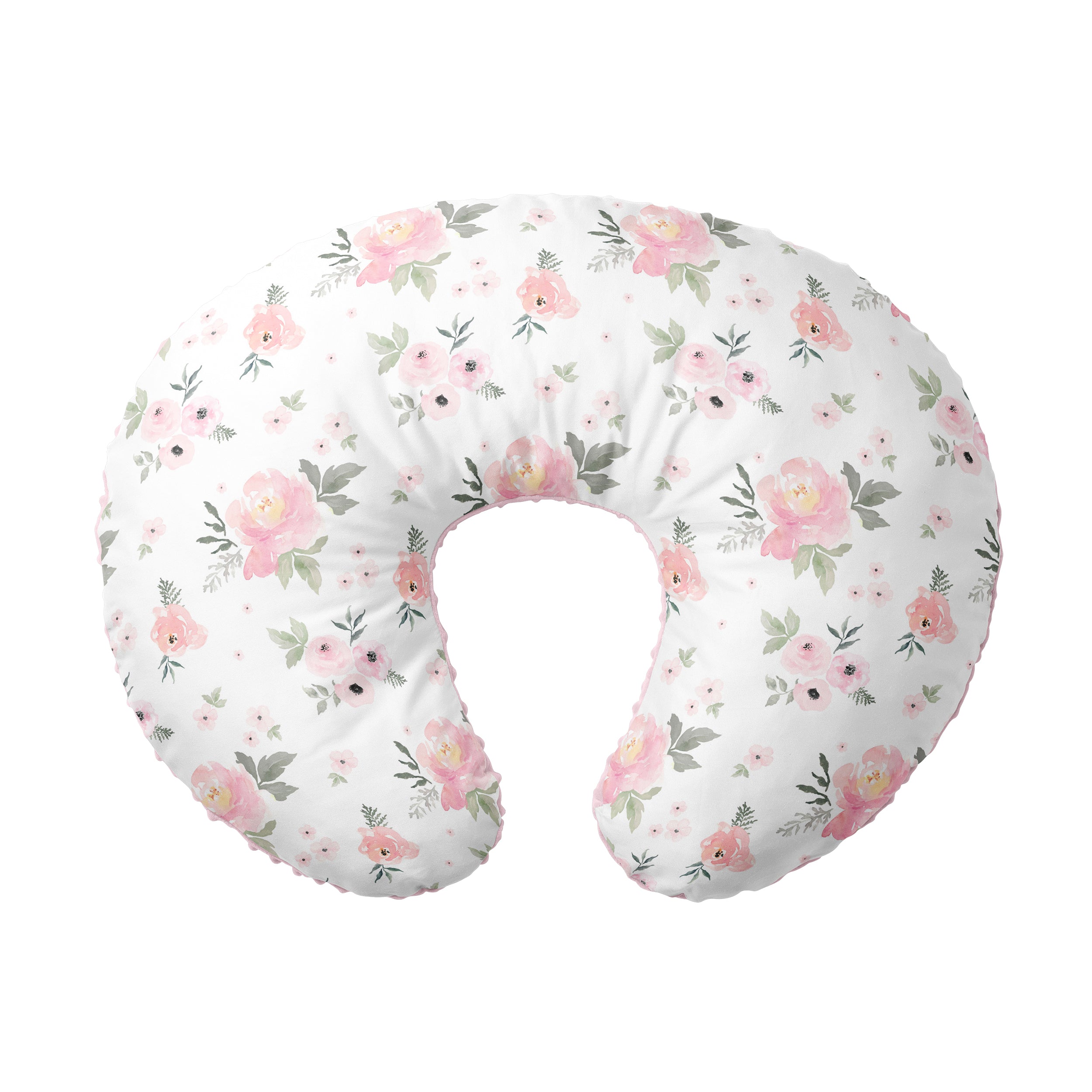 floral nursing pillow