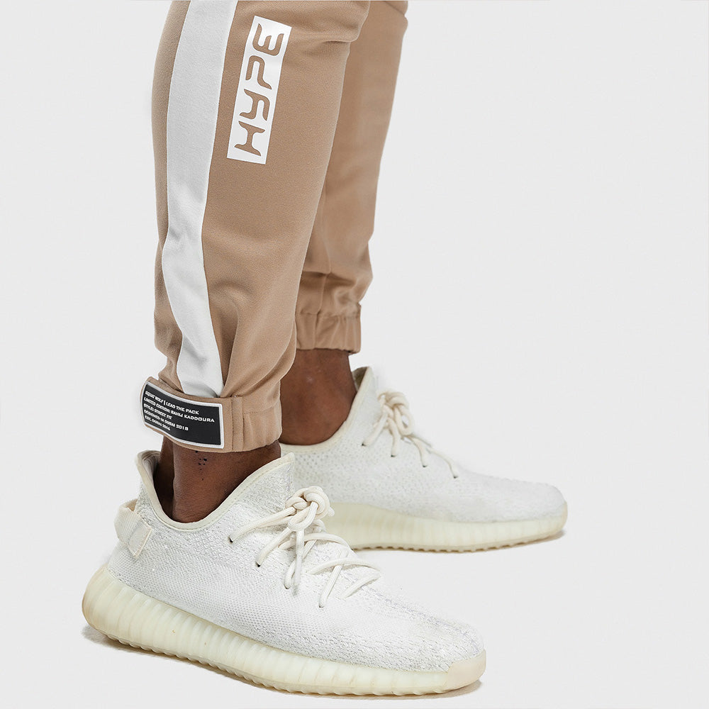 light tan joggers