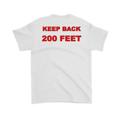 FDNY Painting by Yoko Komori Olson 2-SIDE T-Shirt KEEP BACK 200 FEET