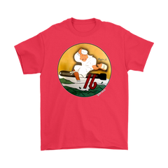 PT Boat Squadron RON 16 Sailor with Jug T-Shirt