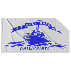 PT Boat Base 17 Philippines Beach Towel
