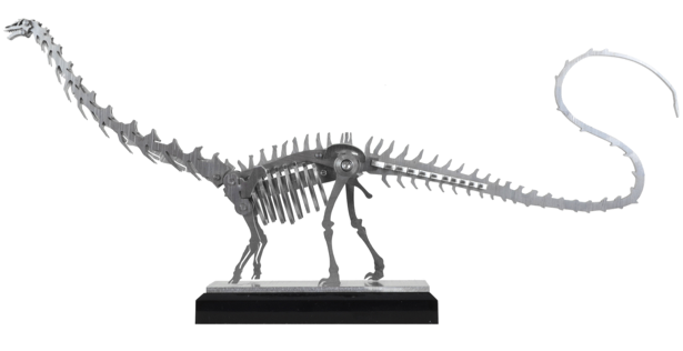 Mini Stegosaurus Sculpture - 5mm Design Store London