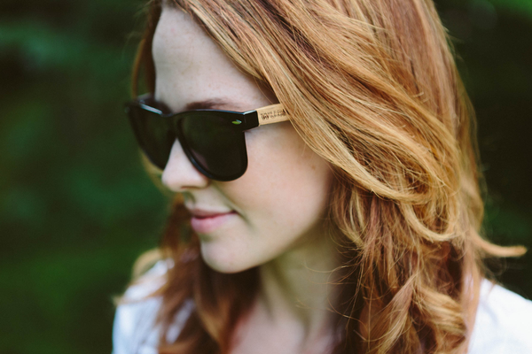 Presidents day Wooden Sunglasses - Mens & Women's Ebony Wood, Classic Wanderer Style