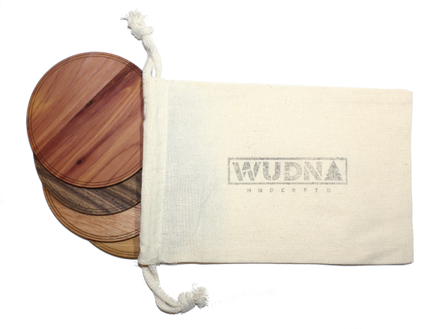 Wooden Coasters 5-Pack