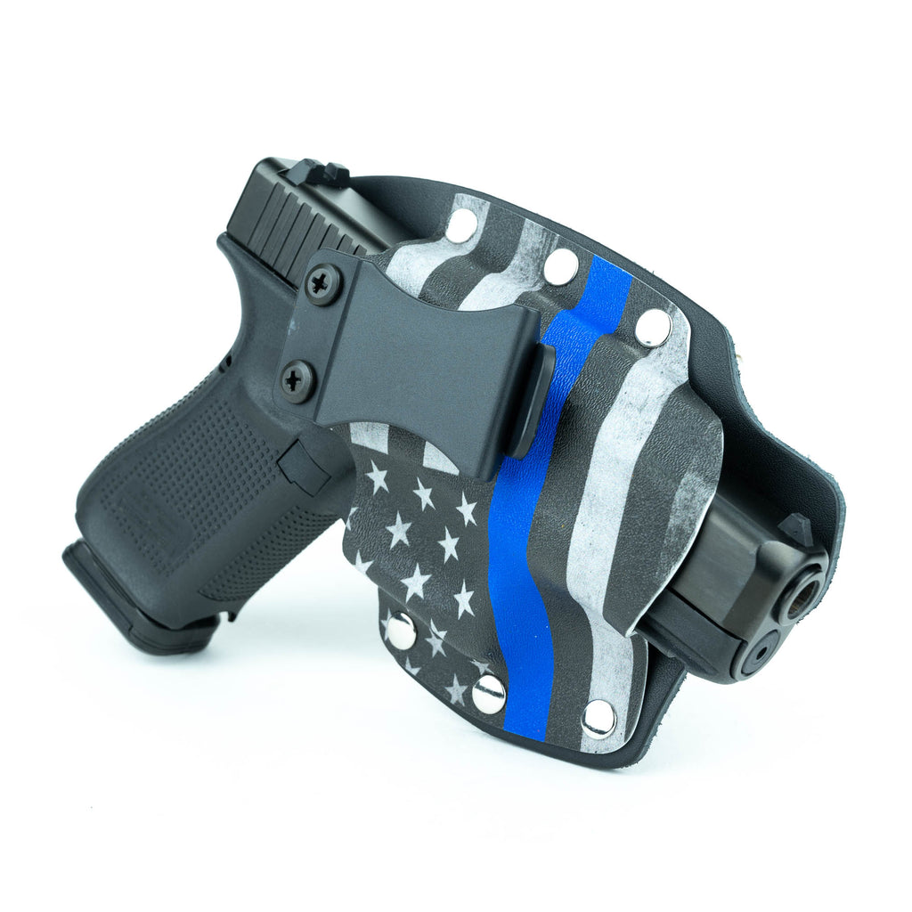 Walther OWB HOLSTER SKULL BLUE LINE R&R HOLSTERS 