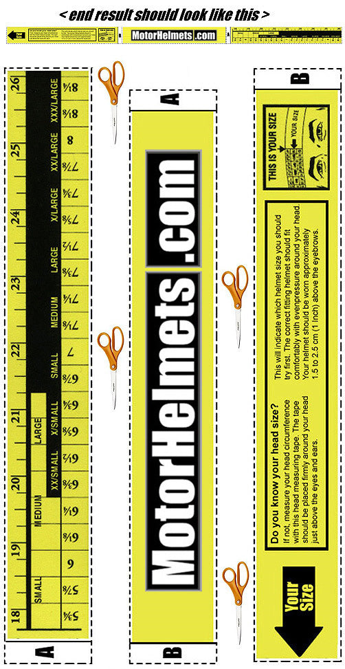 Hjc Youth Helmet Size Chart