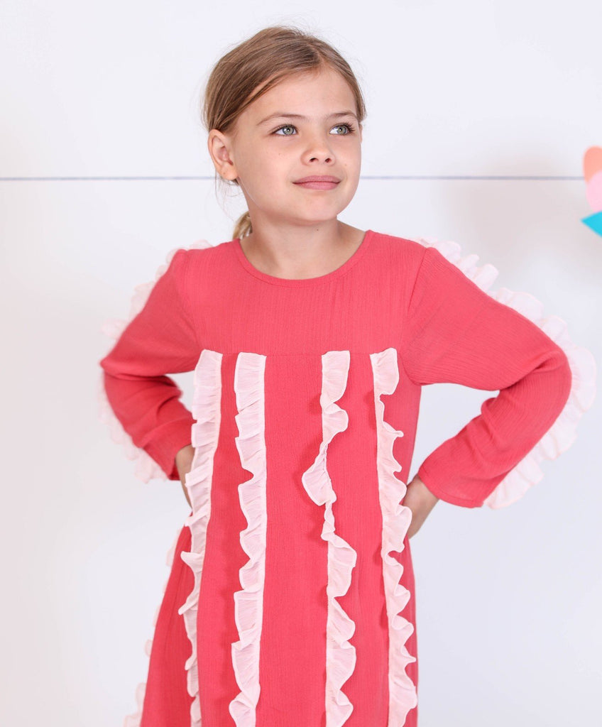 5t long sleeve dresses